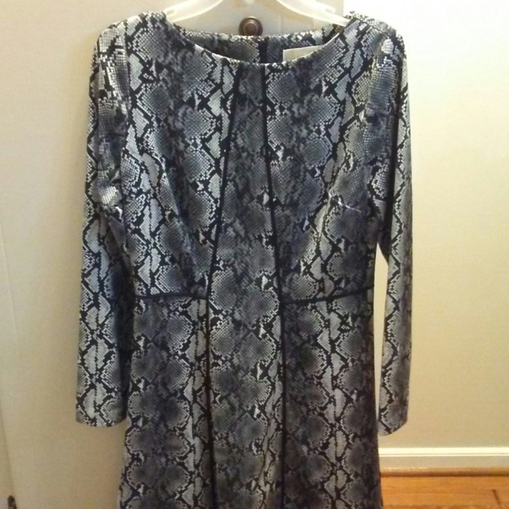 Michael Michael Kors snakeskin dress - size 8